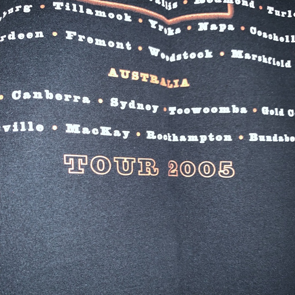 Terry Clark Tour T-shirt 2005 Size small - Picture 6 of 6